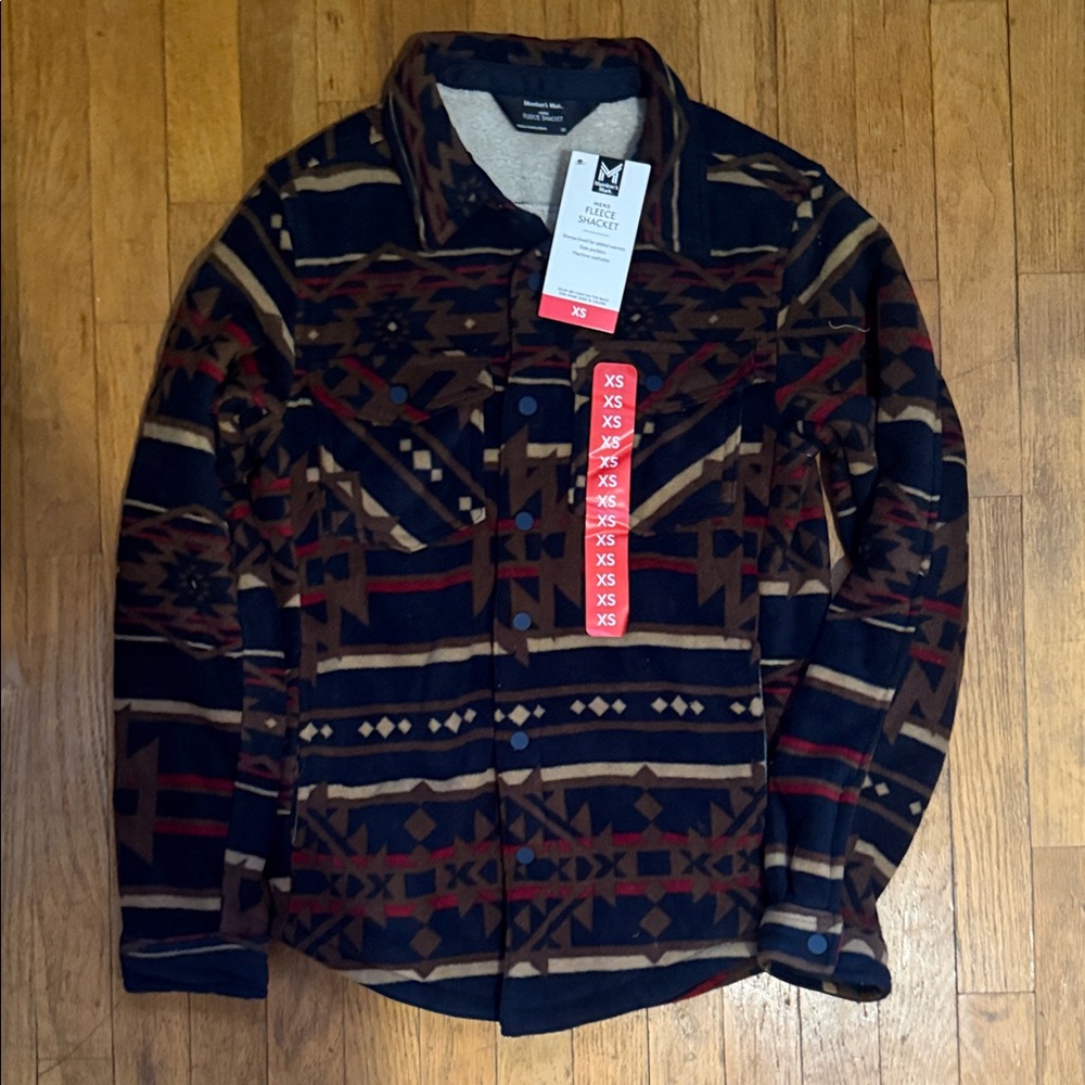 Members Mark Fleece Shacket